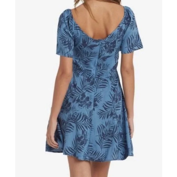 Roxy Hawaiian Print Mini Dress - Picture 3 of 5
